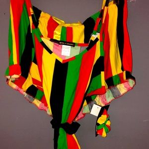 Shorts set ❤️🖤💛💚